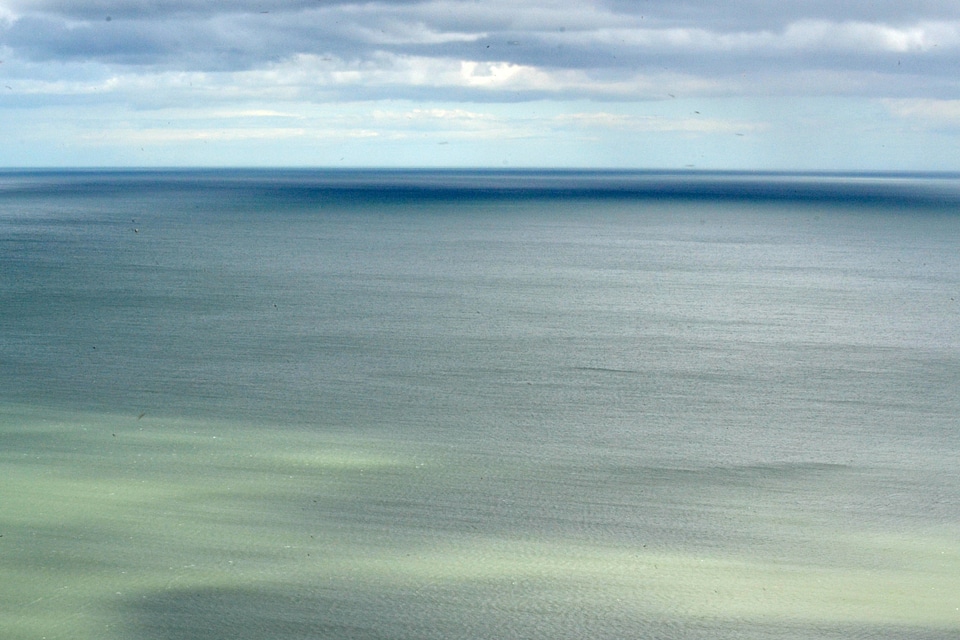Calm sea peaceful