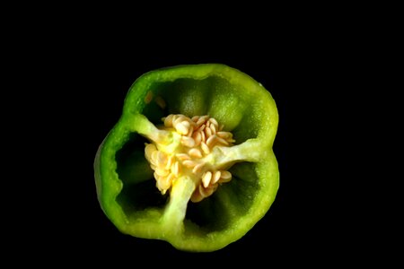 Green sliced