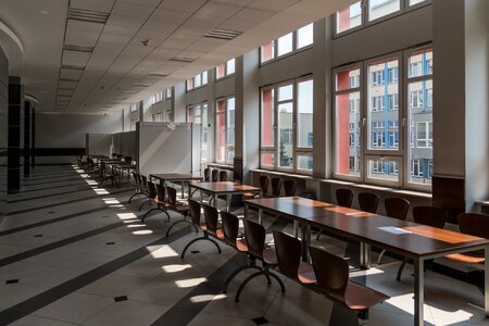 The interior of the kielce polytechnic university which