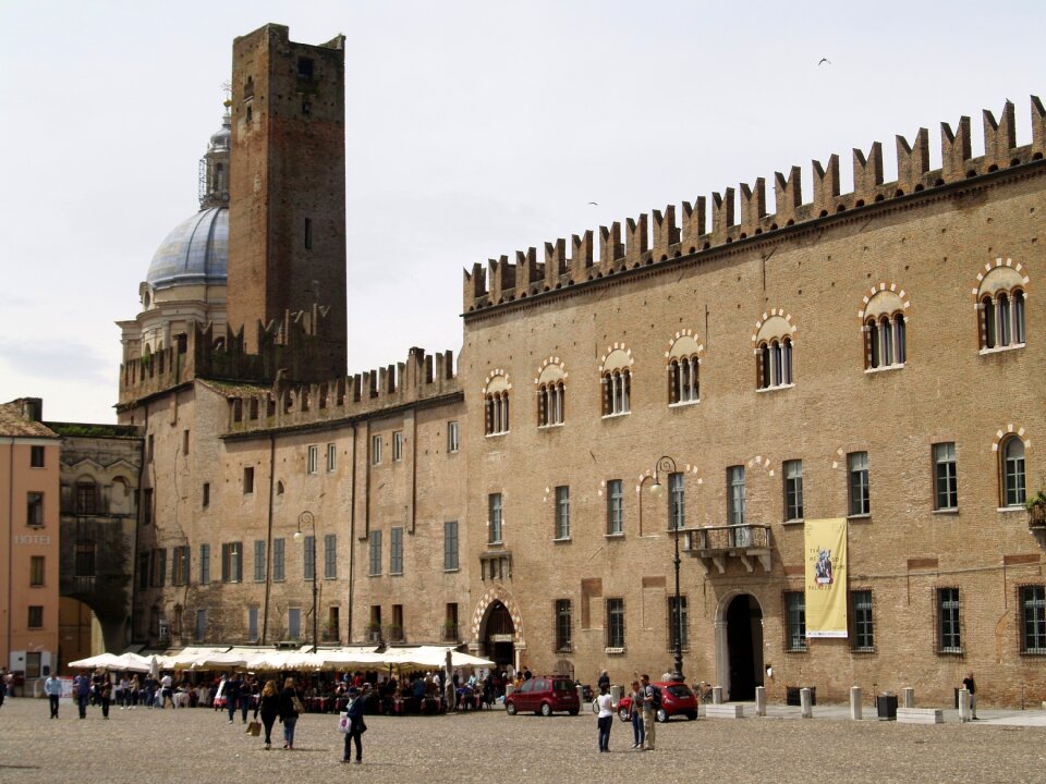 Piazza mantova italy