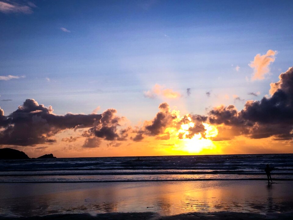 Fistral beach nature photo