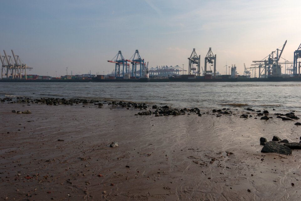 Port water port city