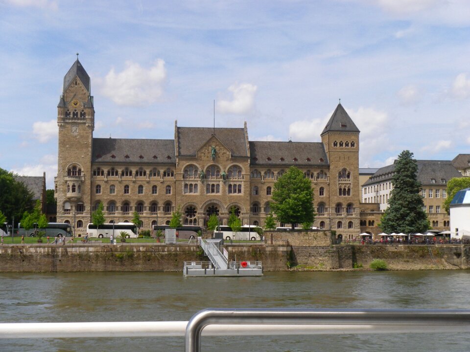 Koblenz building rhine