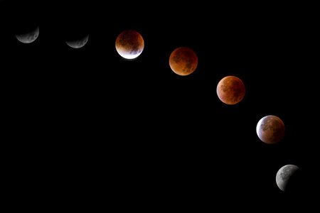 Moon luna red universe