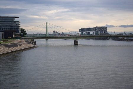 City bridge sky