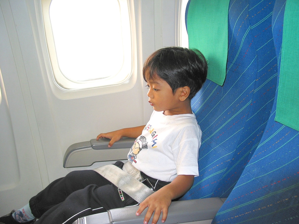 Seat seat belt flight