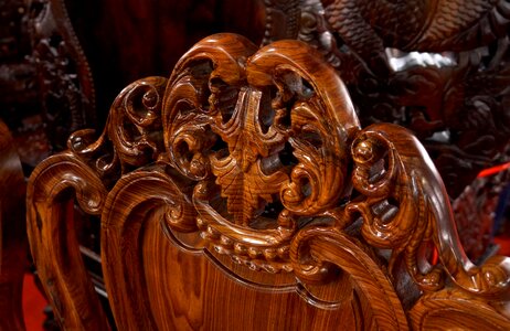 Fine art sculpture wood