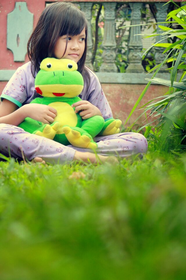 Indonesia child happy