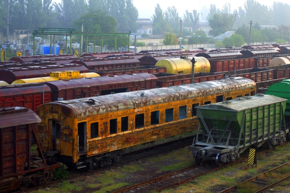 Composition railway iron