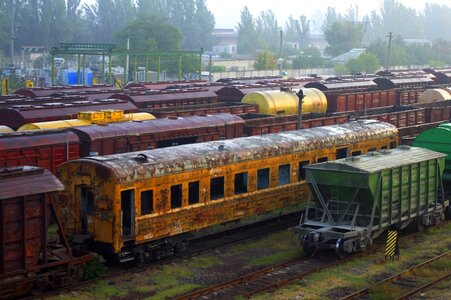 Composition railway iron