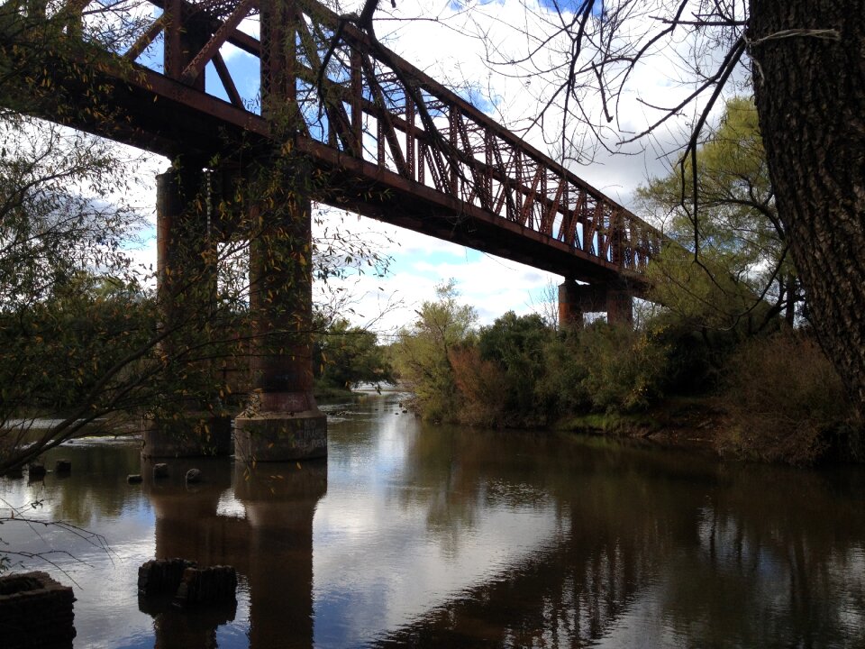 Uruguay via rail river