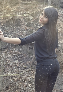 Sexy woman teen morocha