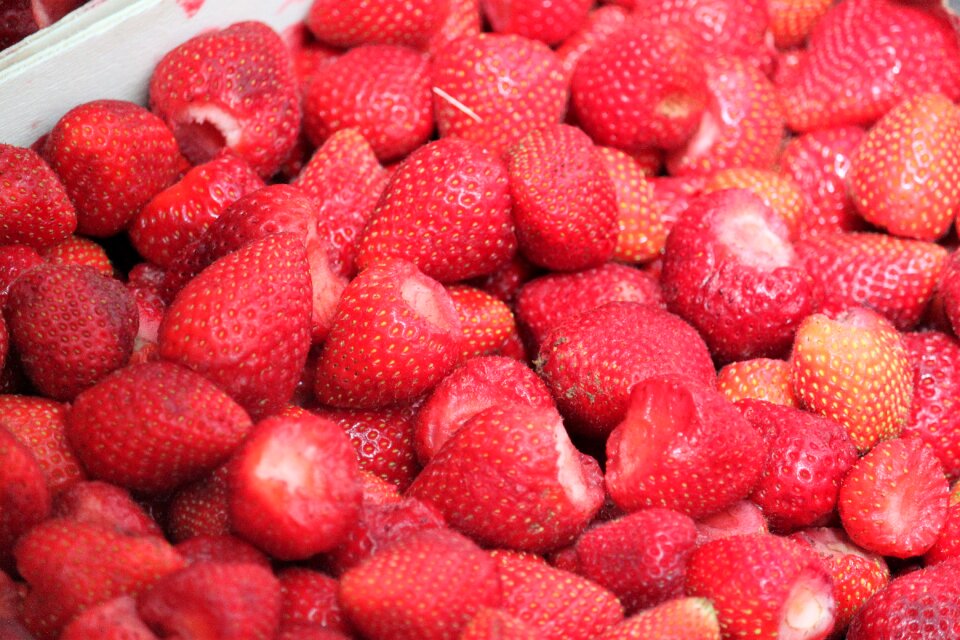 Strawberries fruit summer