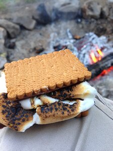 Campfire gooey summer