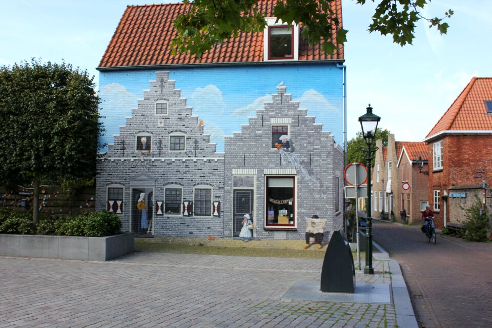 Beautiful house facade holland