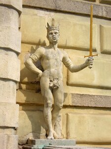 Statue art sword