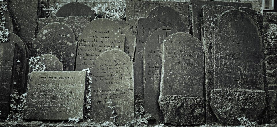 Cemetery stone gravestone