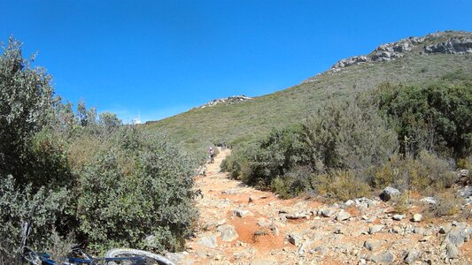 Bike mountain nature