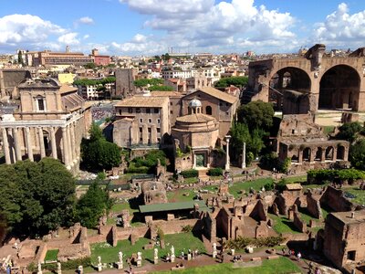 Ruins historical monuments heritage photo