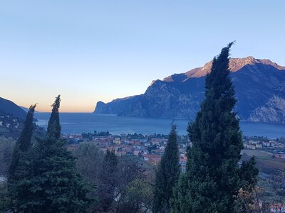 Water garda landscape photo