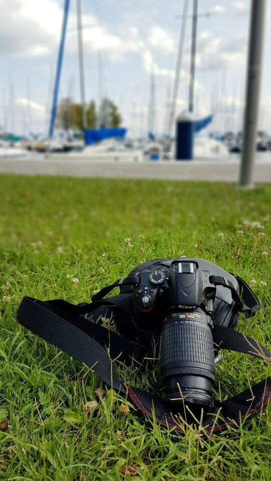 Sailboats port camera