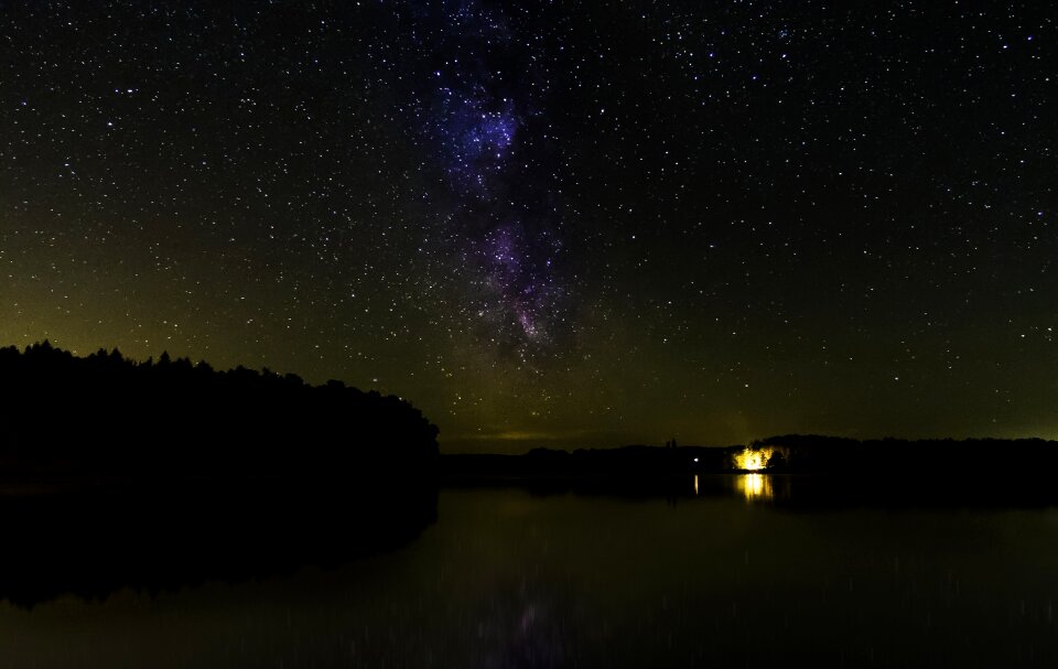Night sky night dark