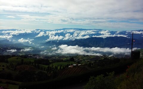 Mountains cartago costarica