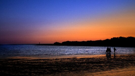 Beach sea side photo