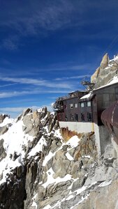 Terrace mont blanc aiguille du midi chamonix photo