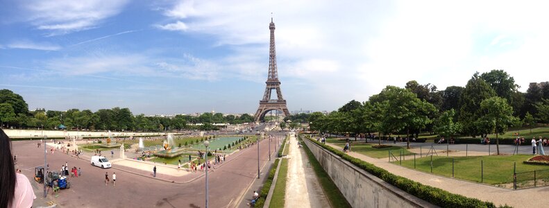 Paris view landscape