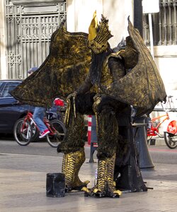 Human fantasy dressed up