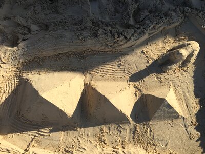 Sand sphinx photo