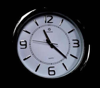 11 22 black clock photo