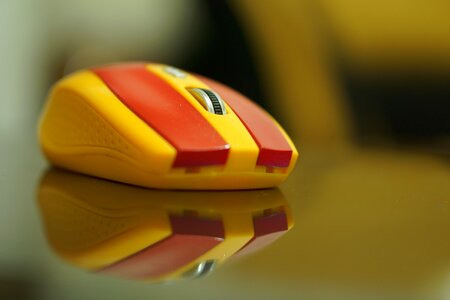 Mouse galatasaray yellow red