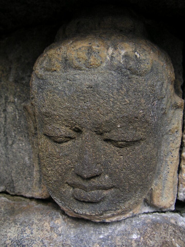 Head stone figure indonesia
