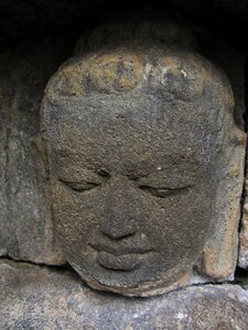 Head stone figure indonesia photo