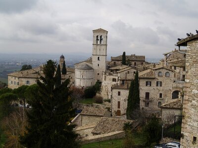 Landscape assisi italy