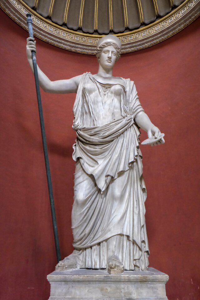 Vatican museum marble