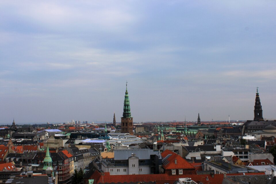 City sky building