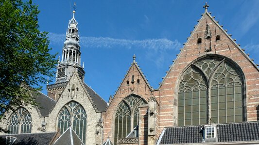 Oude kerk netherlands architecture photo