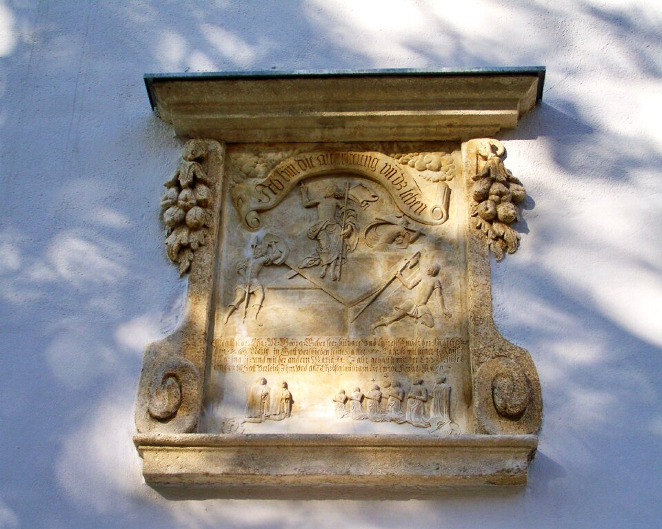 Wall relief artistic creation architecture