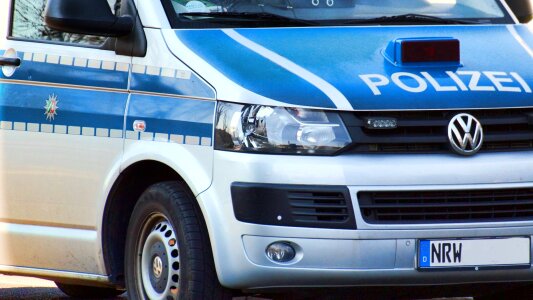 Police usage security police car