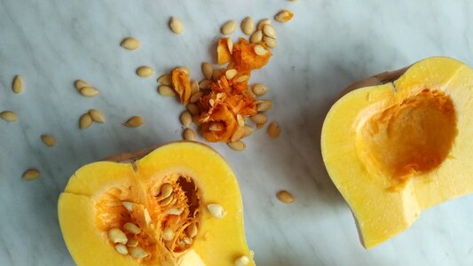 Pumpkin soup butternut cores