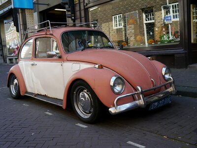 Classic volkswagen beetle photo