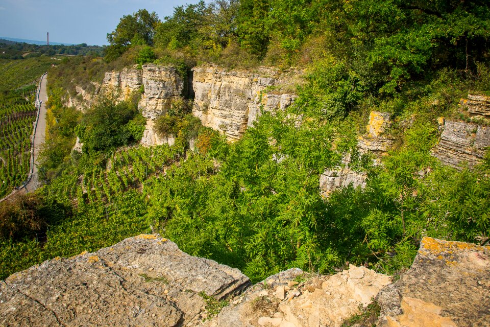 Rocks of the neckar valley neckar baden württemberg