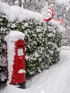 Post box gray email gray box photo