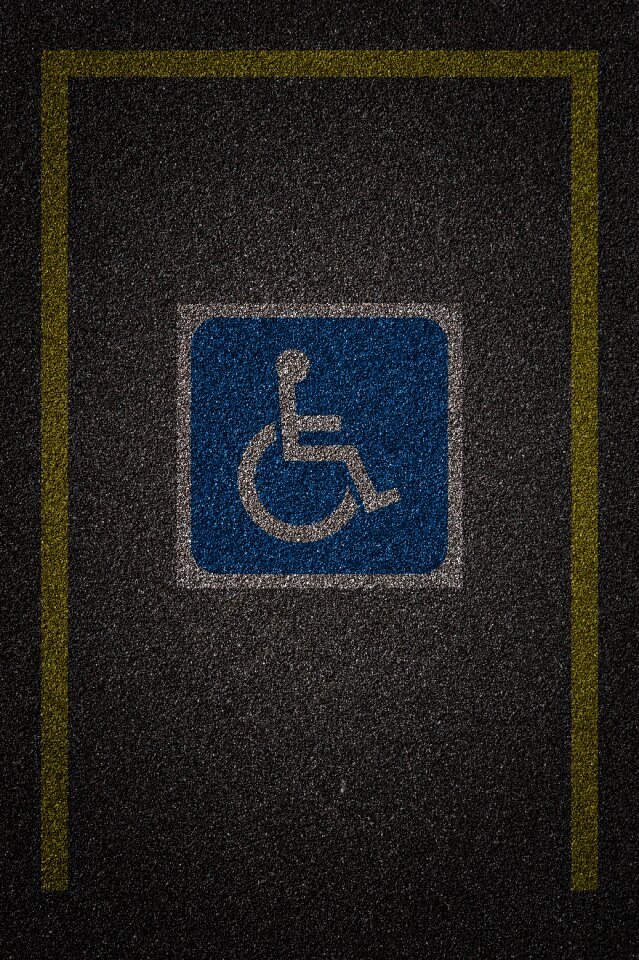 Poor physical vacancy for the physically disabled park