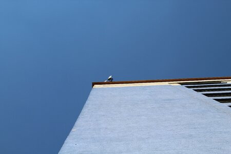 Office building wall