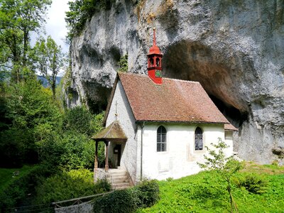 Small church building wayside chapel