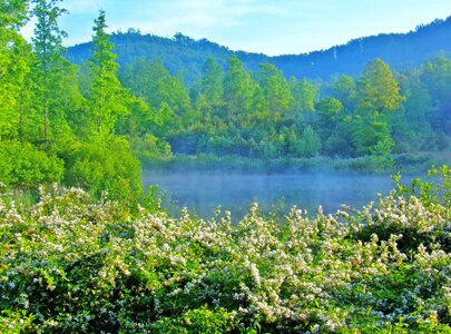 Carolinas mountain lake nature